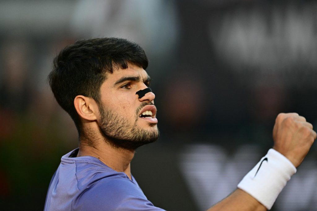 Alcaraz beats Sinner to win Italian Open