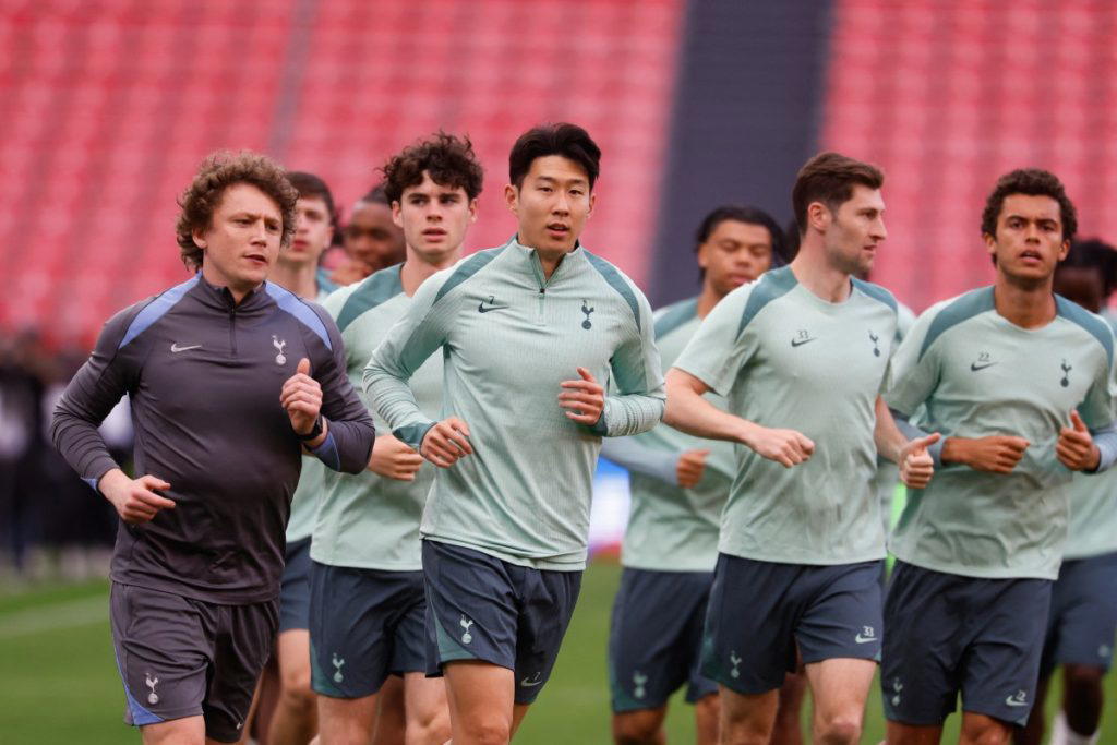 Europa final: Son left out of Tottenham starting line-up against Man United