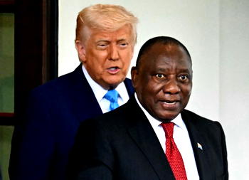 Trump ambushes South Africa president Ramaphosa with ‘genocide’ accusation