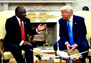 Ramaphosa slams US for ‘msinformation’ over claims of white genocide