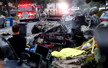 Plane crashes into residential street in U.S, several feared dead