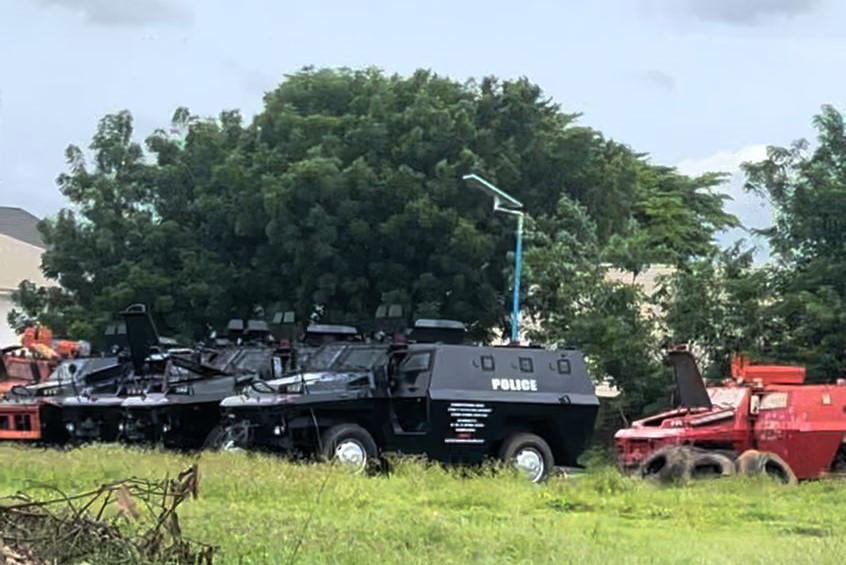 Osun govt repainting used Armoured Personnel Carriers for distribution to police – Investigation