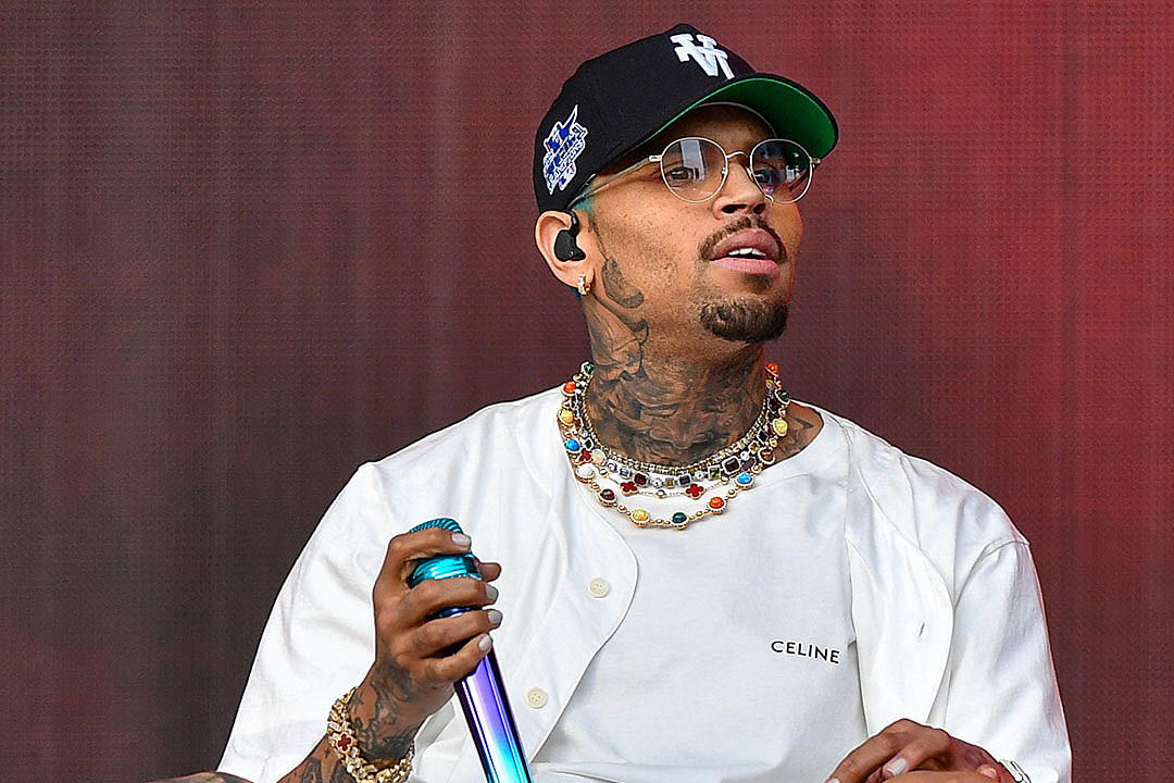 American pop star Chris Brown