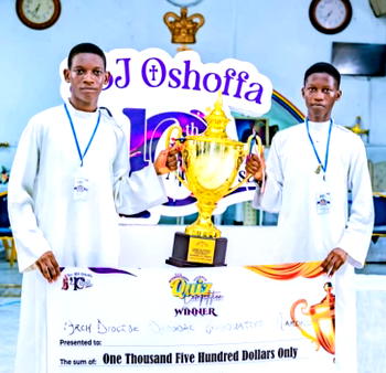 Group organises late Oshoffa’s 40th transition anniversary quiz competition