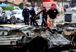 Several dead as plane crashes in California