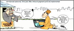Cartoon: ‘Conditional LG autonomy’