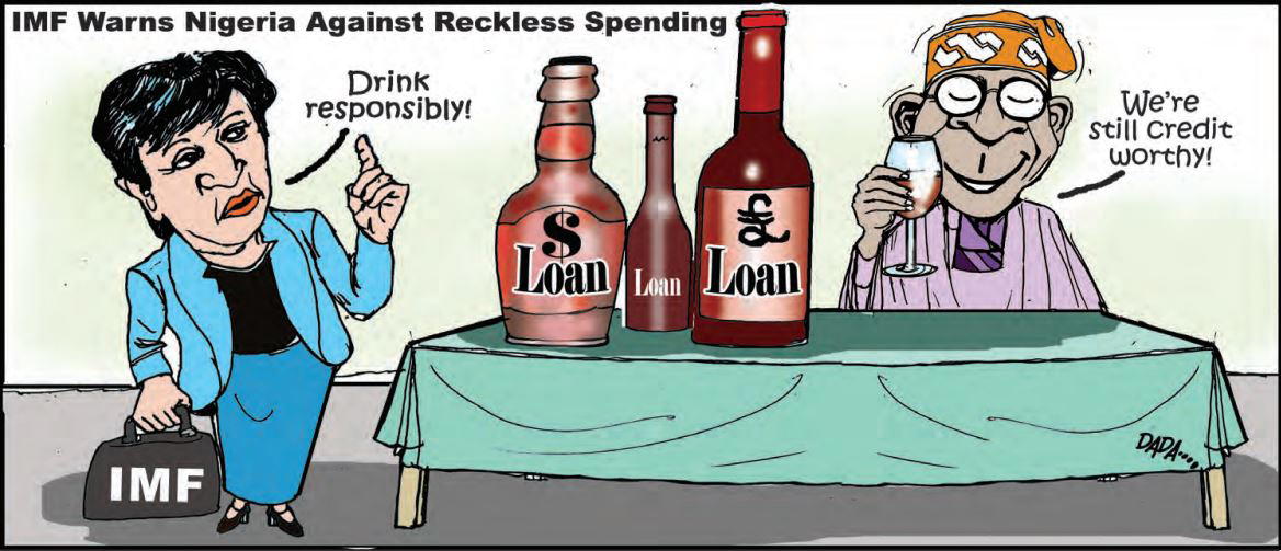 Cartoon: ‘Relax, I’ve cleared our debt, now we can start borrowing afresh’