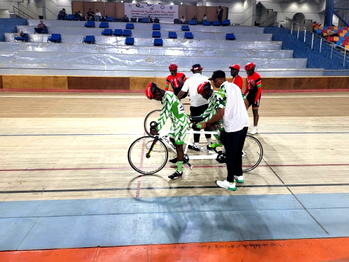 Team Nigeria win 4 gold medals at African Para-Cycling Track Championships
