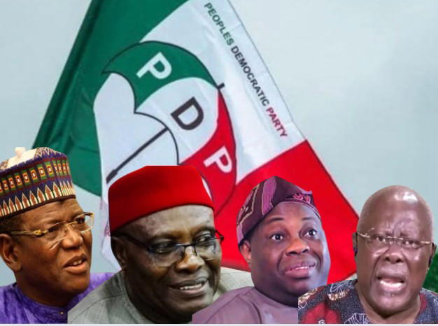 Sealing of PDP secretariat: Wike’s actions sacrilegious, unacceptable— Lamido, Wabara, George, Momodu