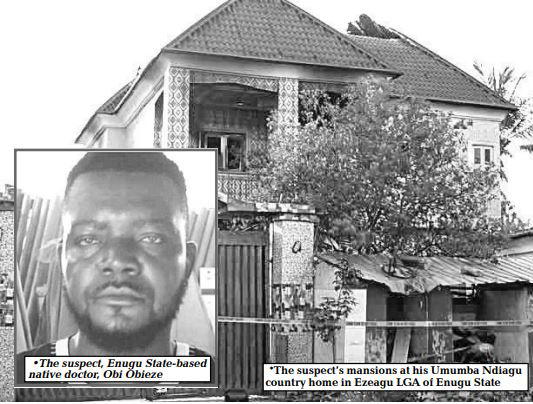 NIS hands over fleeing Enugu ritualist to Lagos State Police
