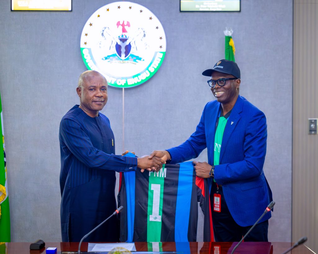 Enugu Agog As Guinness™ Brings Famed Premier League Trophy to Coal City