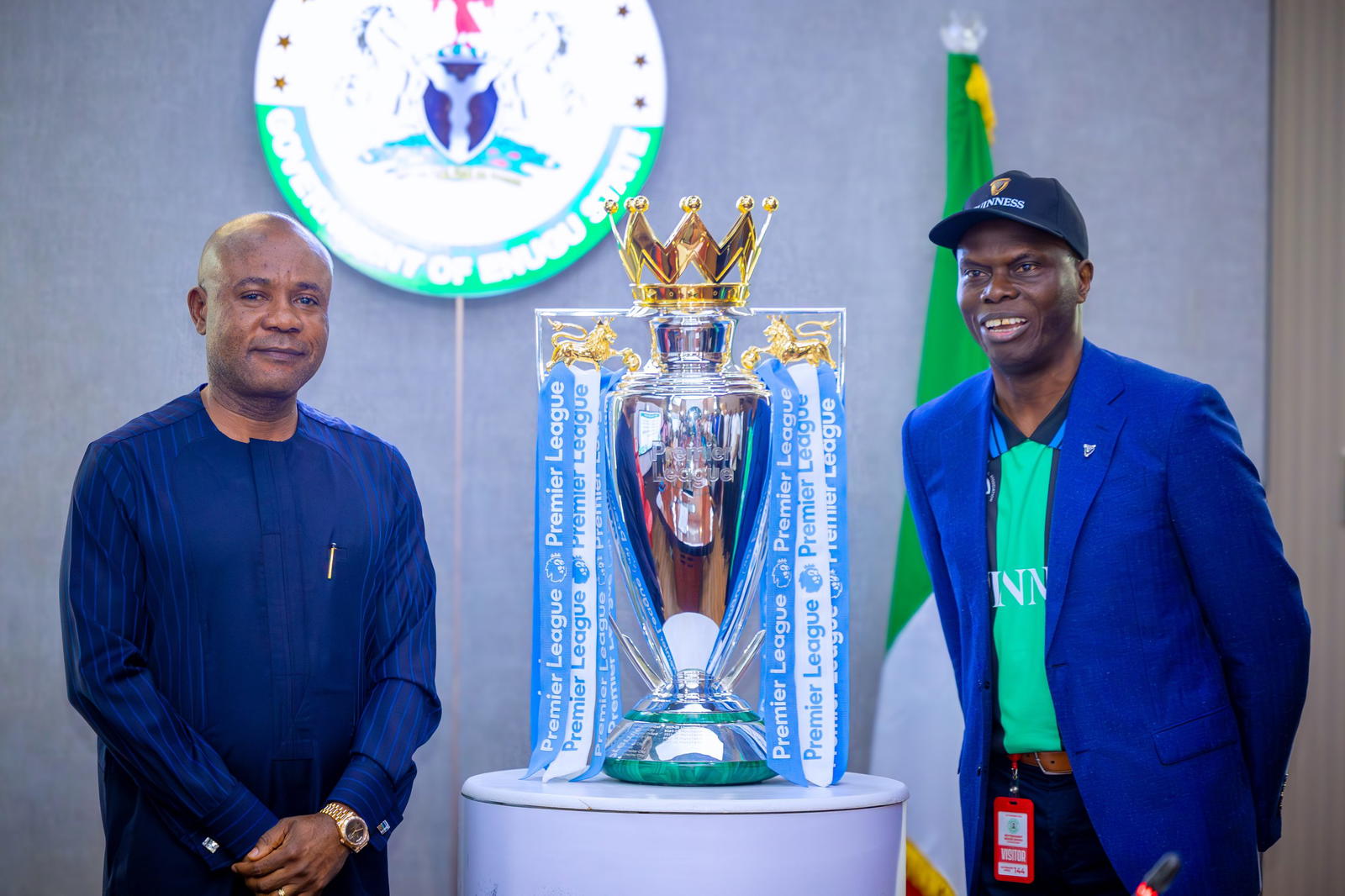 Enugu Agog As Guinness™ Brings Famed Premier League Trophy to Coal City