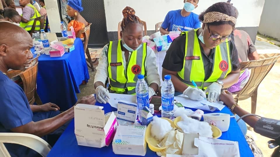 Over 400 residents receive free healthcare during medical outreach in Delta