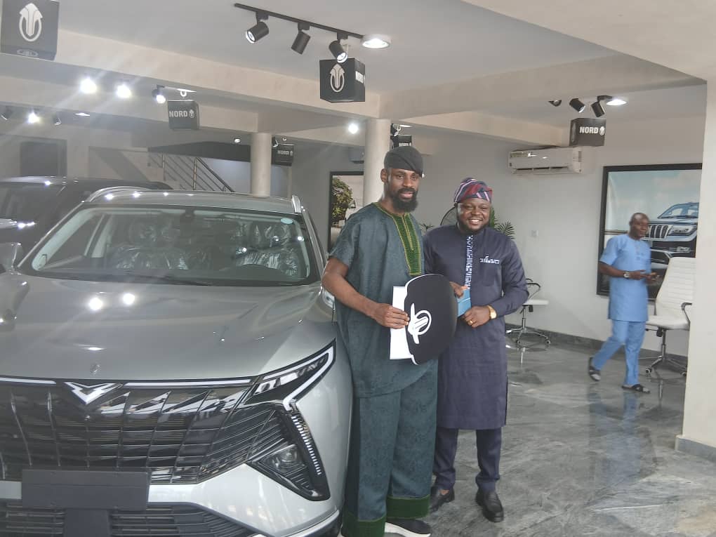 Nord CEO gifts brand new A9 SUV to renowned chess player, Tunde Onakoya
