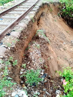 NRC fixes flood-ravaged rail track in Osogbo ahead of Sallah operations