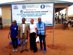 NAPTIP/ ICMPD TAKE anti-human trafficking advocacy to Delta secondary schools