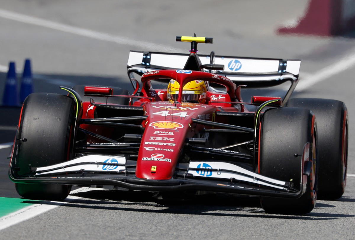 Formula 1: Hamilton targets first Ferrari podium