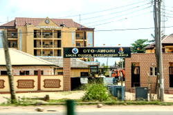 Youths protest alleged imposition of councillorship candidate in Oto Awori LCDA