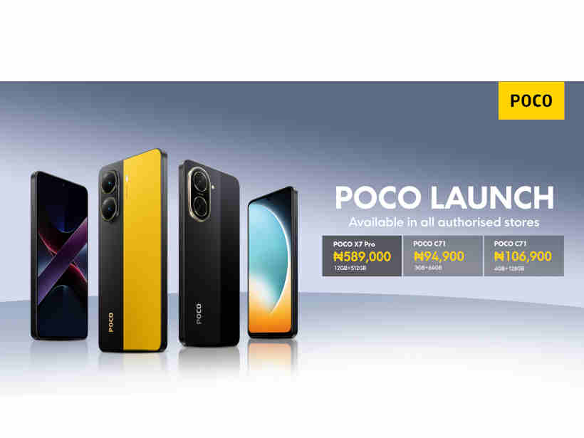 POCO Launches POCO X7 Pro and POCO C71 in Nigeria: Power Meets Accessibility