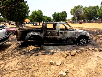 Youths set Kano police station ablaze