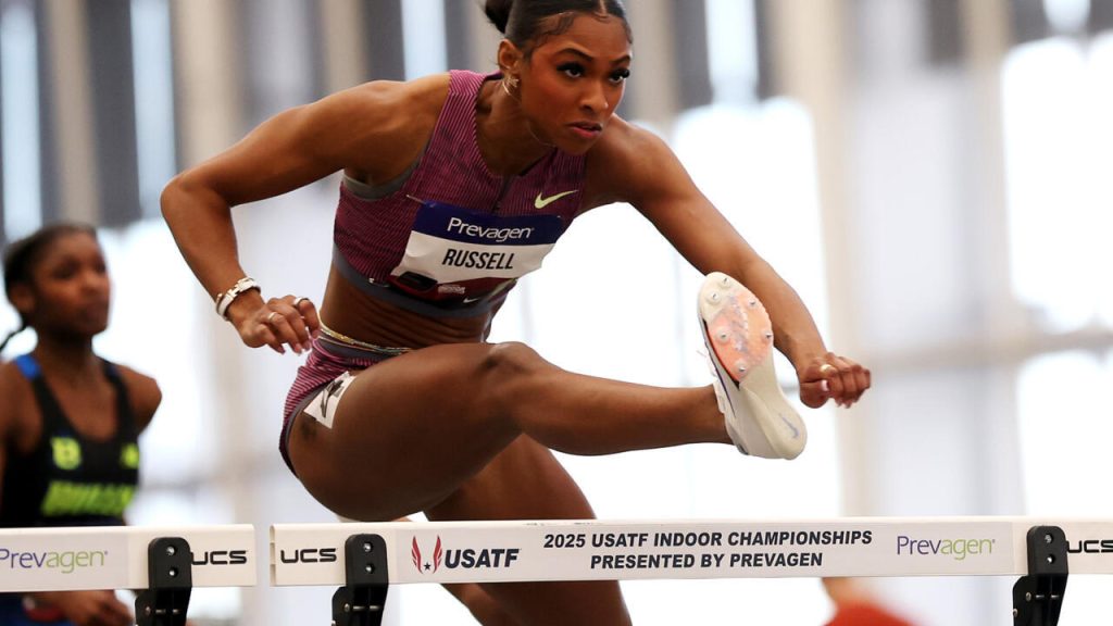 Russell clocks second fastest 100m hurdles in history at Miami meeting