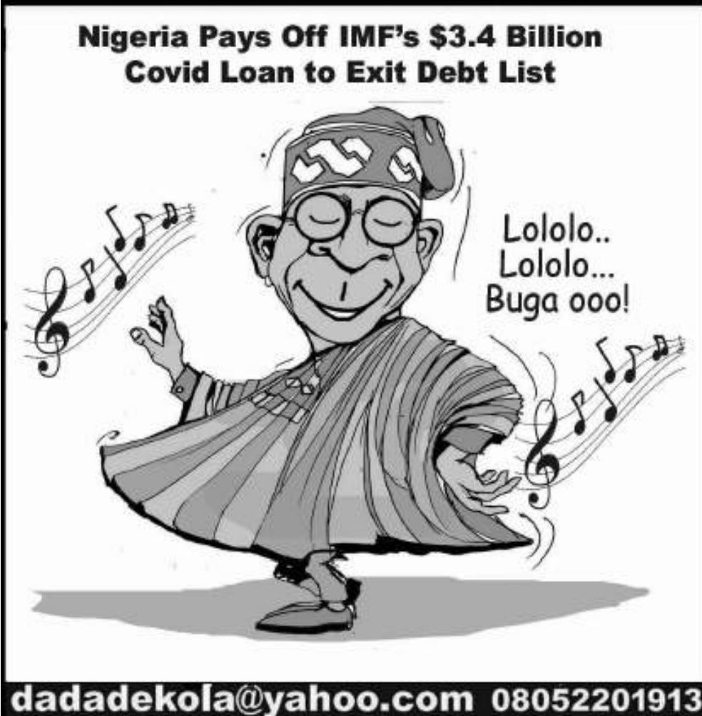 Cartoon: Well done sir, but dancing DisCo in darkness?