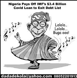 Cartoon: Well done sir, but dancing DisCo in darkness?