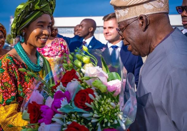Tinubu arrives Rome for Pope Leo XIV's inauguration Mass 