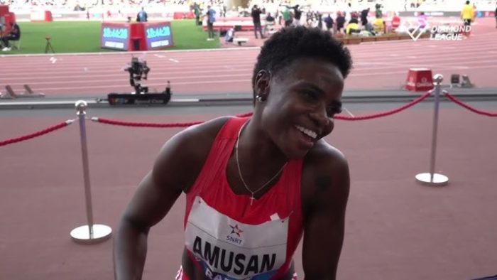 Diamond League: Tobi Amusan sets new 100m record in Rabat