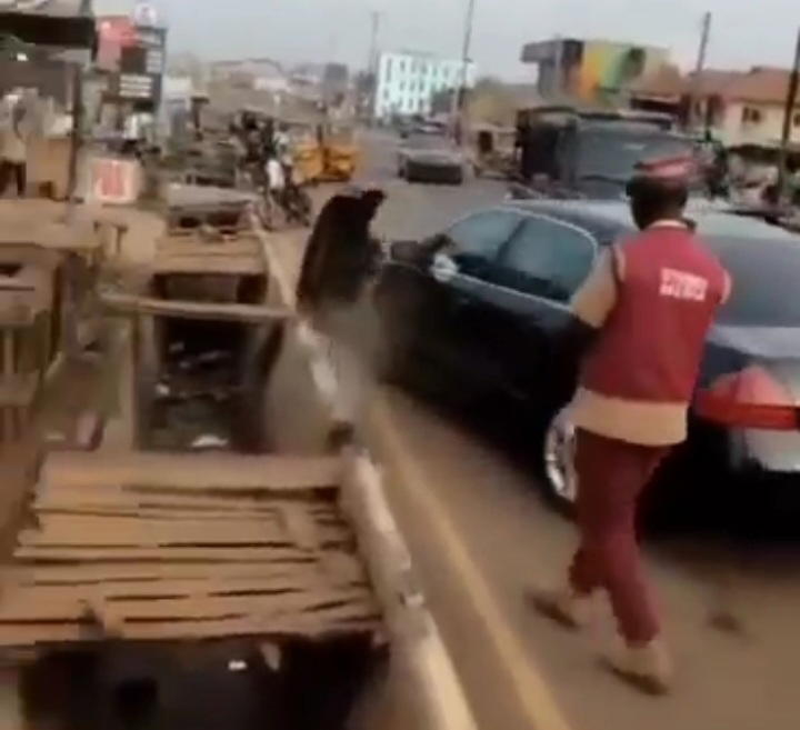Traffic violator in Oyo