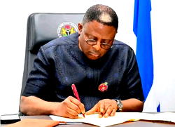 North Ukelle Road: Gov Otu sets generational standard