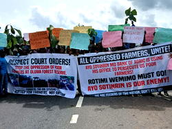 Ondo farmers protest alleged destruction, forceful takeover of farmland by private firm