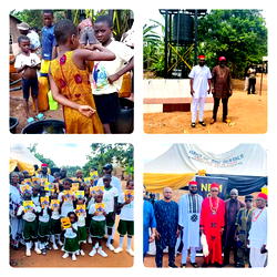 NBM of Africa donates Solar Bore hole to Delta community