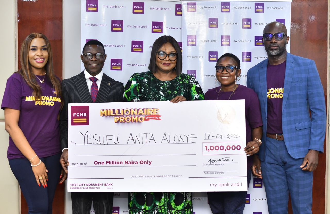 FCMB names four new millionaires in ongoing savings promo