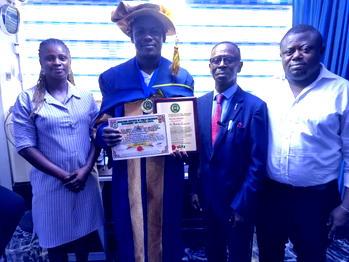 Sustainable devt practices, reason for awarding Ewuzie doctorate fellowship — Ghana Institute