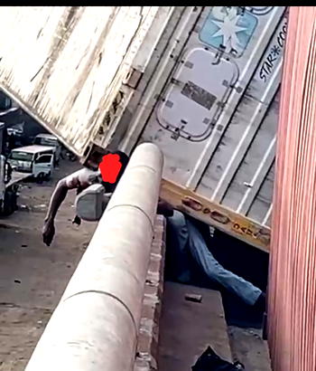 Tragedy as two dispatch riders die, one injured in Eko Bridge truck collision
