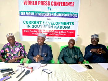 Southern Kaduna professors laud Tinubu, others for transforming their region