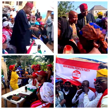 Over 1,000 PDP members defect to NNPP in Ogun State amid jubilation