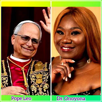 Nkem Onoyona celebrates first American Catholic Pontiff, Pope Leo XIV