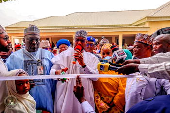 Governor Lawal commissions renovated Gusau General Hospital