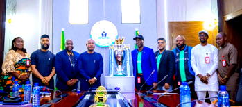 Mbah receives EPL trophy, seeks Guinness’ partnership to grow Sports in Enugu