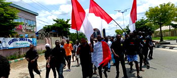 Itsekiri youths again denounce INEC’S ward delineation report, hold peace walk in Warri