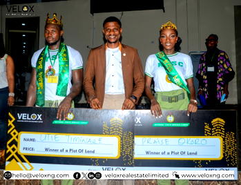 Velox Real Estate awards land to NYSC Batch A1 winners, boosting youth empowerment