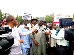 Youths, CSOs hold solidarity rally for Tinubu over Adodo’s appointment