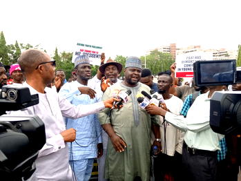 Youths, CSOs hold solidarity rally for Tinubu over Adodo’s appointment