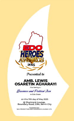Group urges philanthropic gestures for the needy, honours Edo engineer