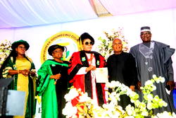 Keystone Bank chairman, Lady Ada Chukwudozie, bags honorary doctorate degree