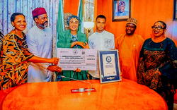 First Lady Oluremi Tinubu awards N25m to autistic teenager’s Guinness World Record achievement
