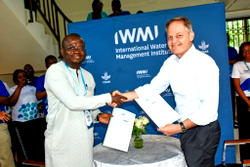 IWMI signs strategic MoUs to strengthen Water Security in West Africa