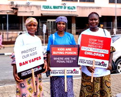 Parents, health advocates urge FG to ban flavored tobacco, vape sales to minors